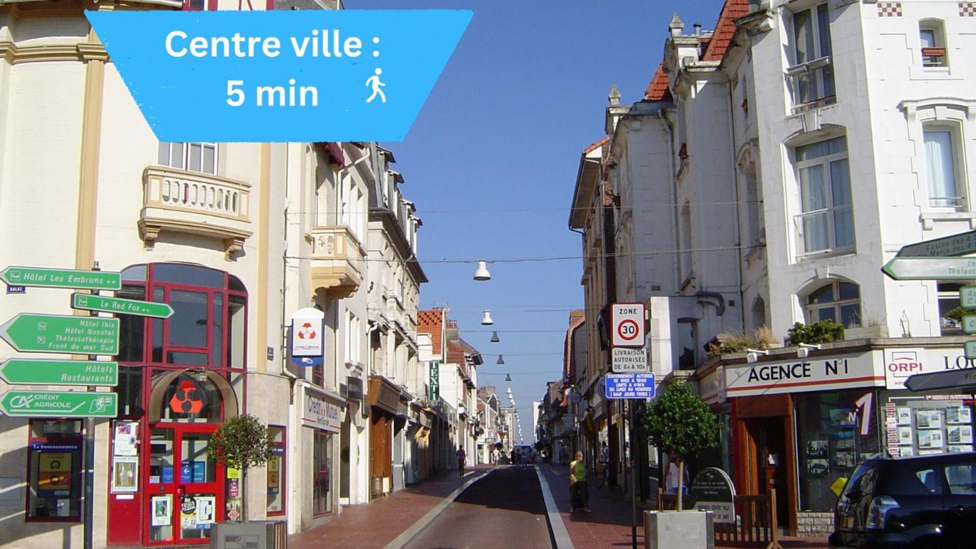 Joli Studio Plein Centre Proche Plage Avec Wi-Fi Le Touquet ภายนอก รูปภาพ